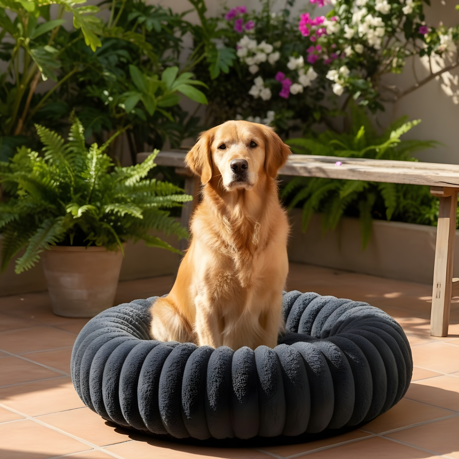 Capri - Orthopedic Round Pet Bed