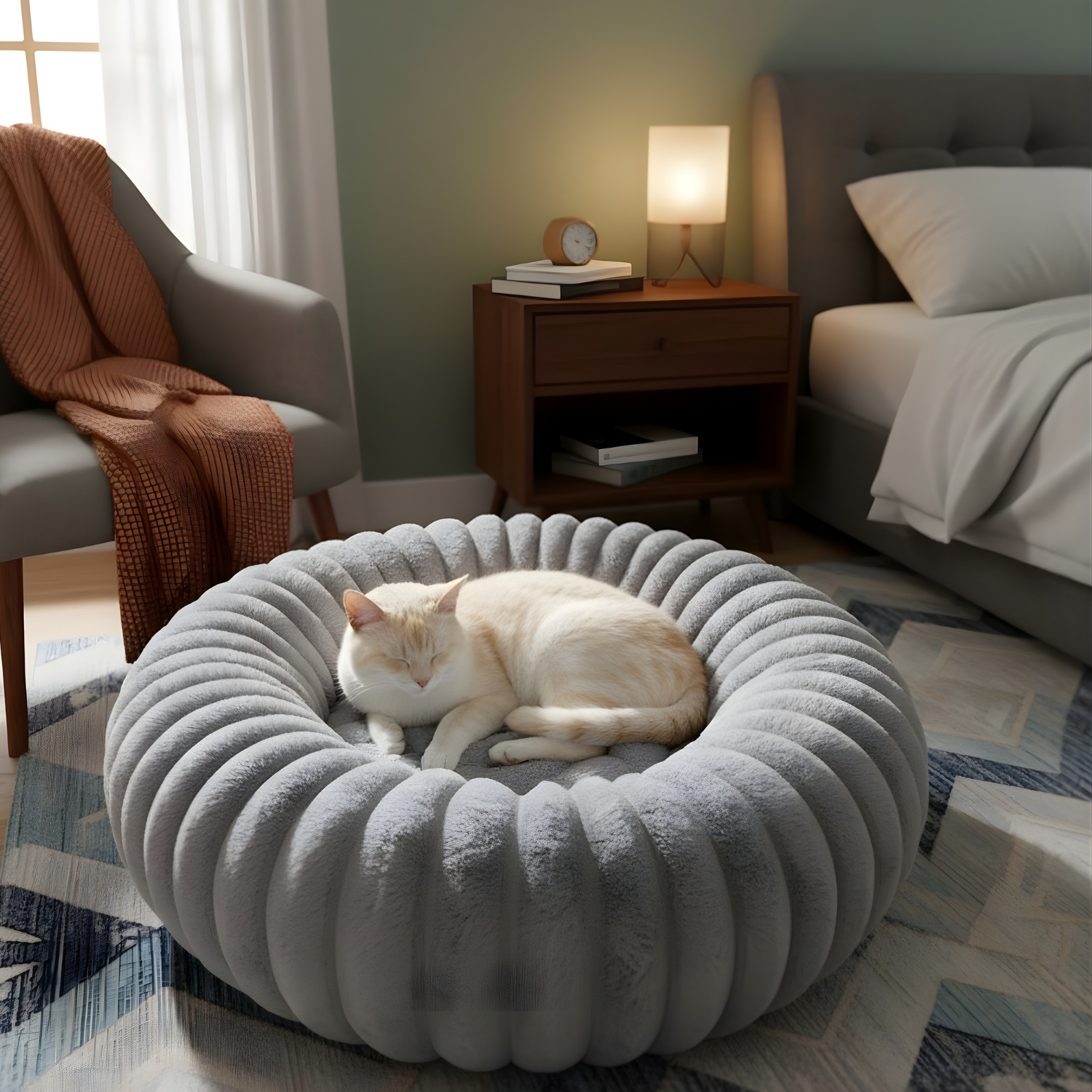 Capri - Orthopedic Round Pet Bed