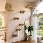 Como - Wall-Mounted Cat Shelves Playground