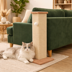 Cagliari - Cat Scratch Corner L-Shape with Easy Assembly