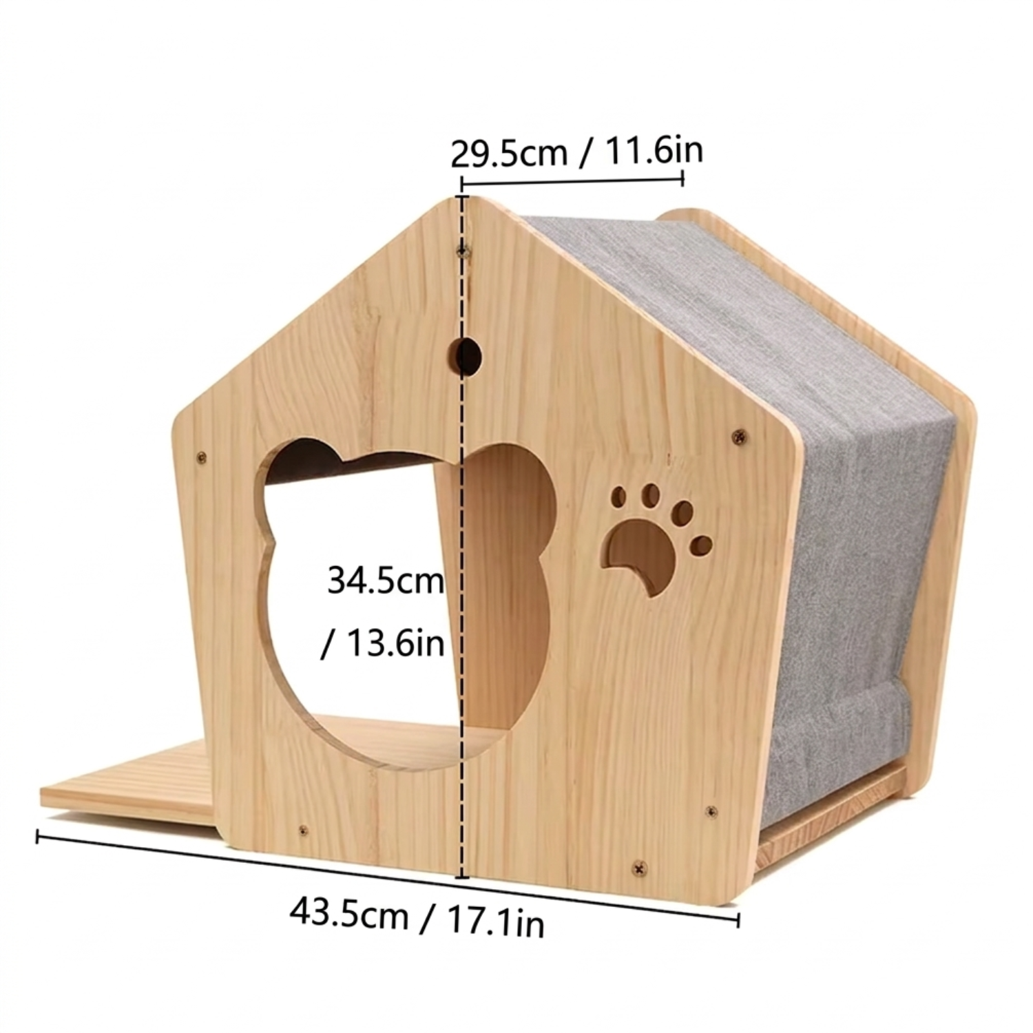 Elba - Wall-Mounted Activity Hub with Easy Assembly