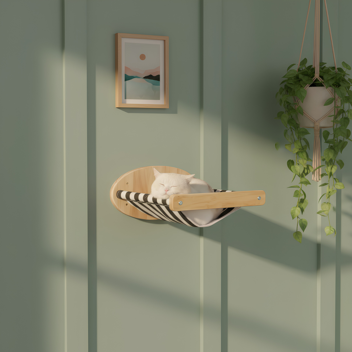 Elba - Wall-Mounted Activity Hub with Easy Assembly