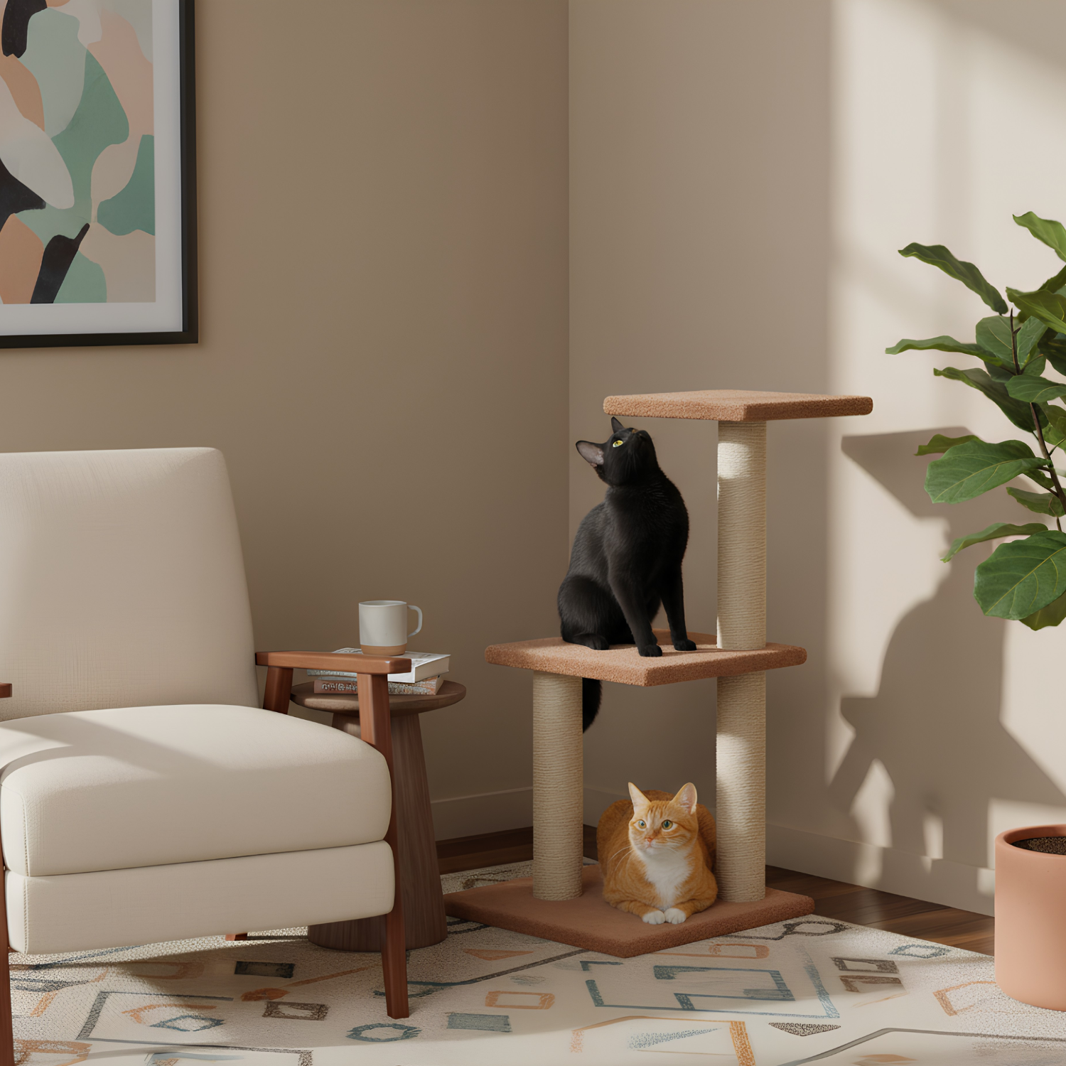 Florence - Versatile Multi-Shape Cat Tower