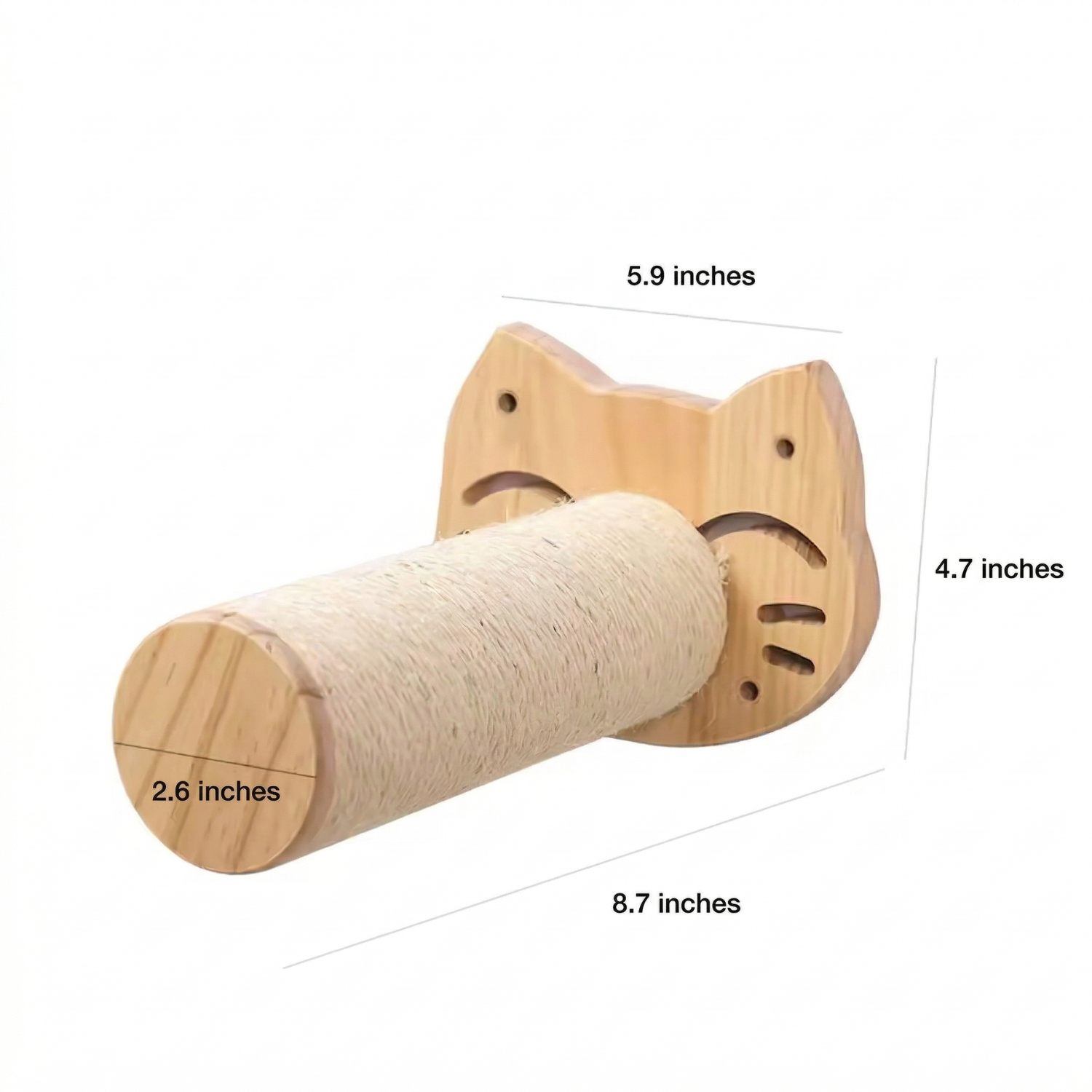 Ischia - Wall-Mounted Cat Perch and Activity Suite