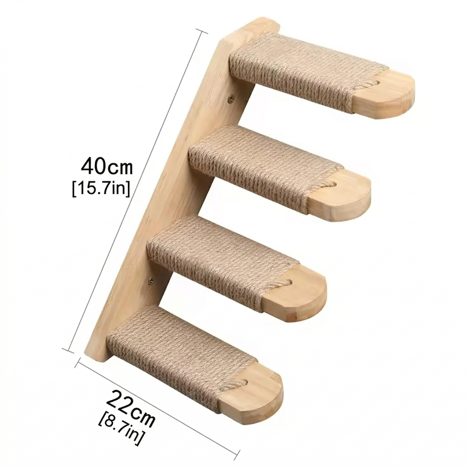 Ischia - Wall-Mounted Cat Perch and Activity Suite