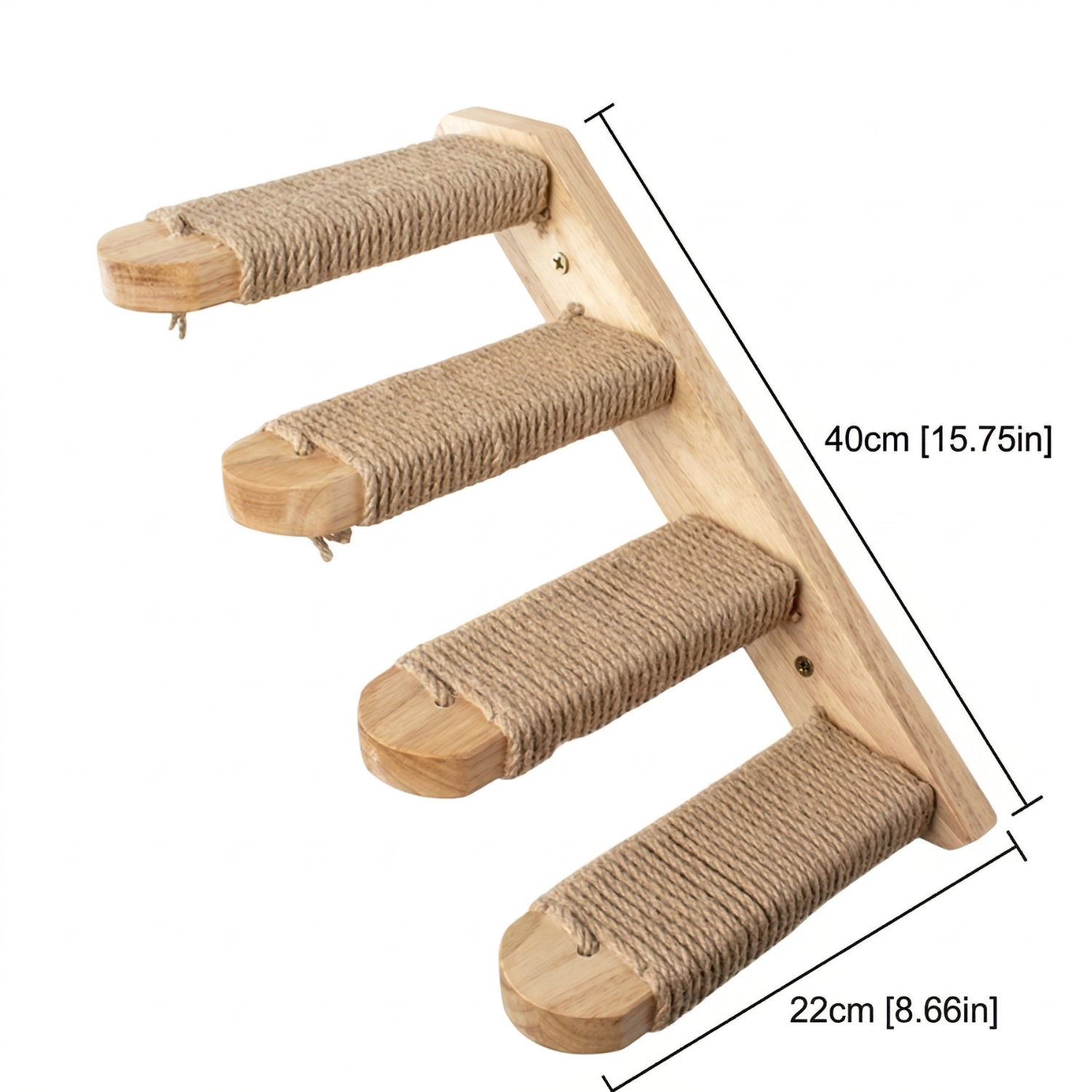 Ischia - Wall-Mounted Cat Perch and Activity Suite