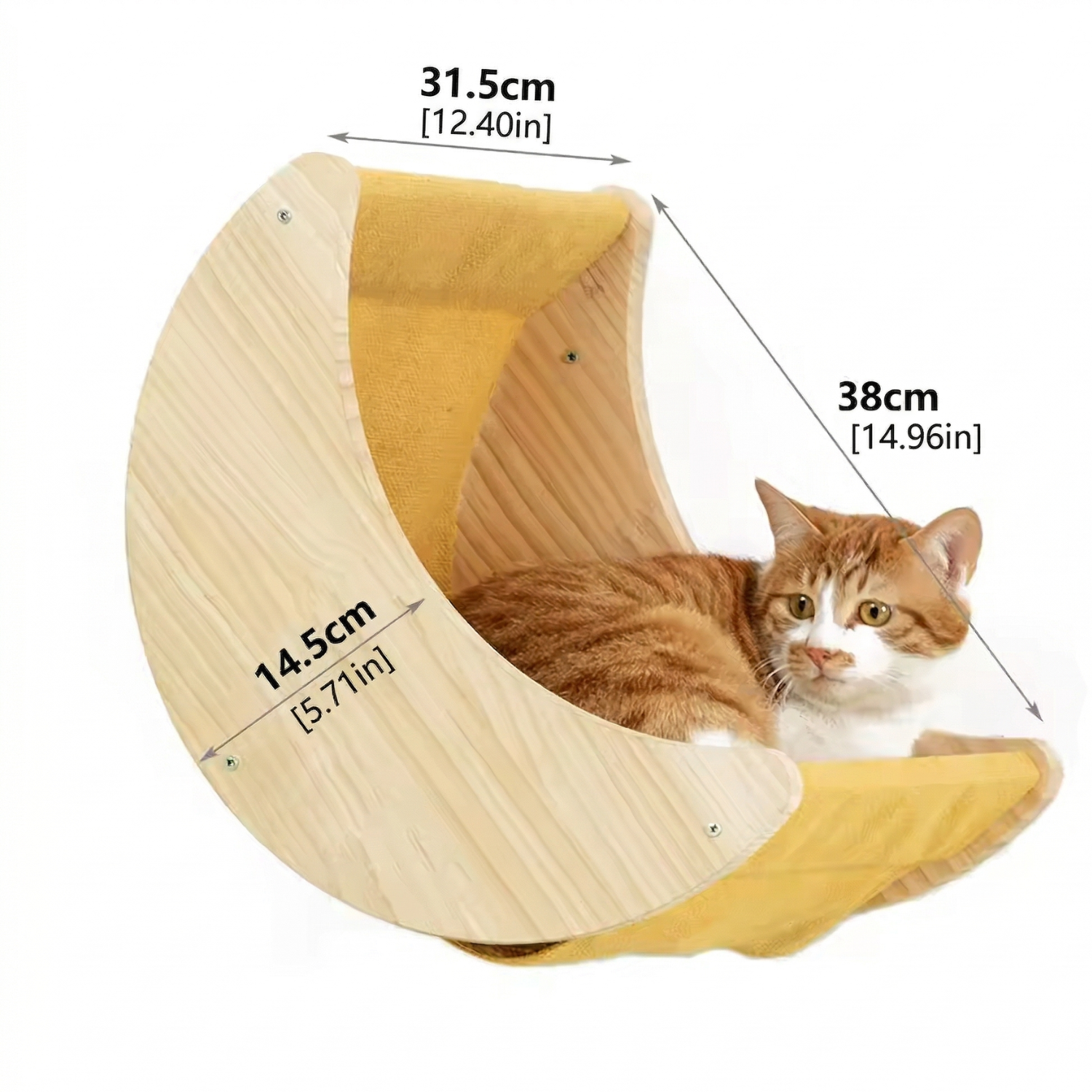 Ischia - Wall-Mounted Cat Perch and Activity Suite