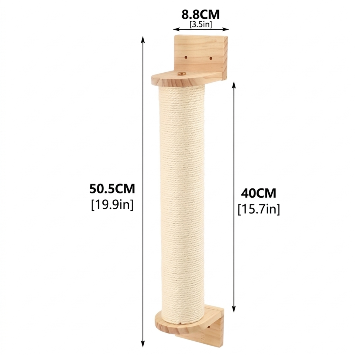 Ischia - Wall-Mounted Cat Perch and Activity Suite