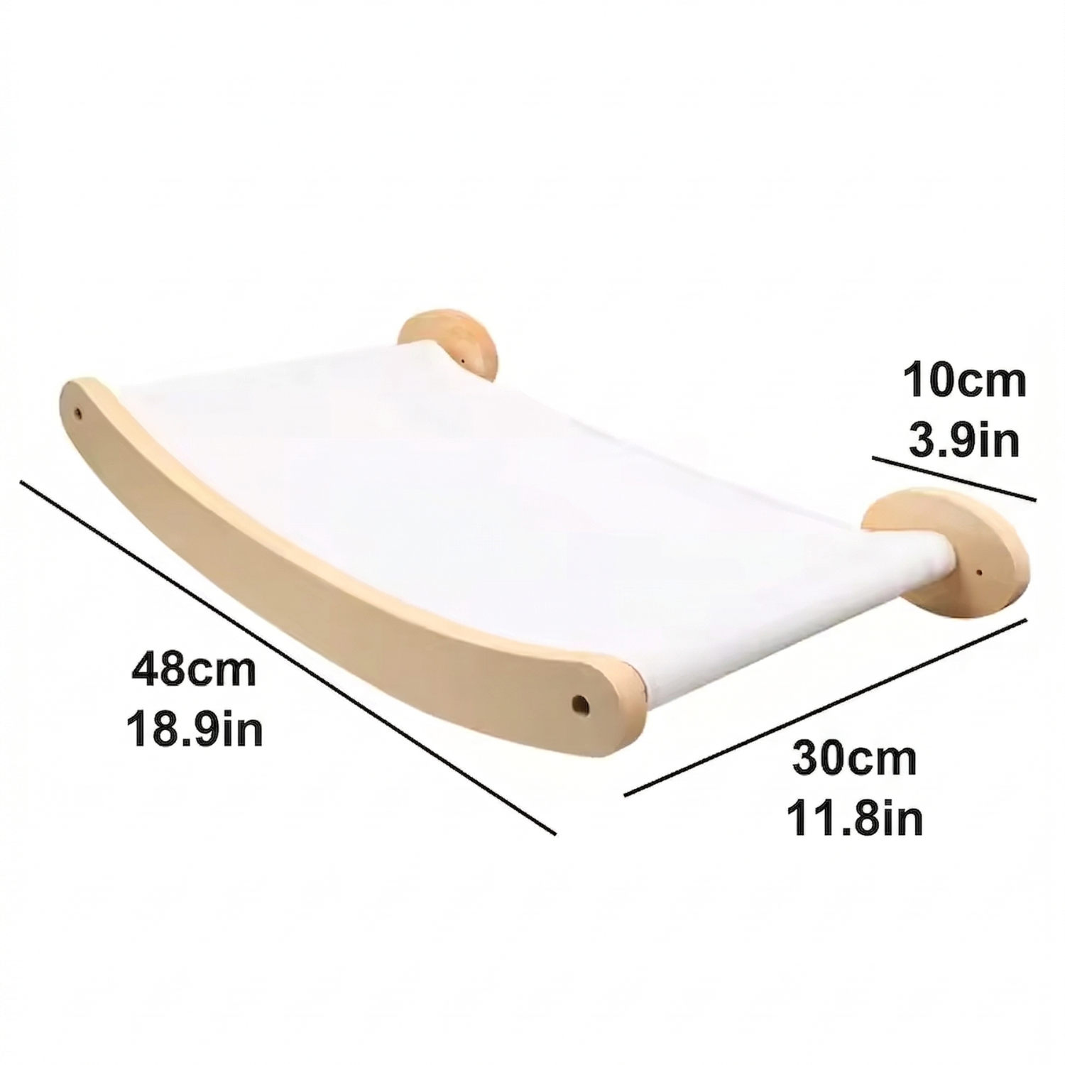 Ischia - Wall-Mounted Cat Perch and Activity Suite