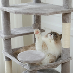 Milano - 53-72" Cat Tree Tower for Indoor Cats