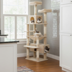 Milano - 53-72" Cat Tree Tower for Indoor Cats