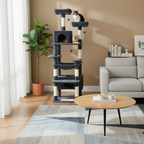 Milano - 53-72" Cat Tree Tower for Indoor Cats