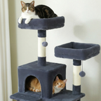 Milano - 53-72" Cat Tree Tower for Indoor Cats
