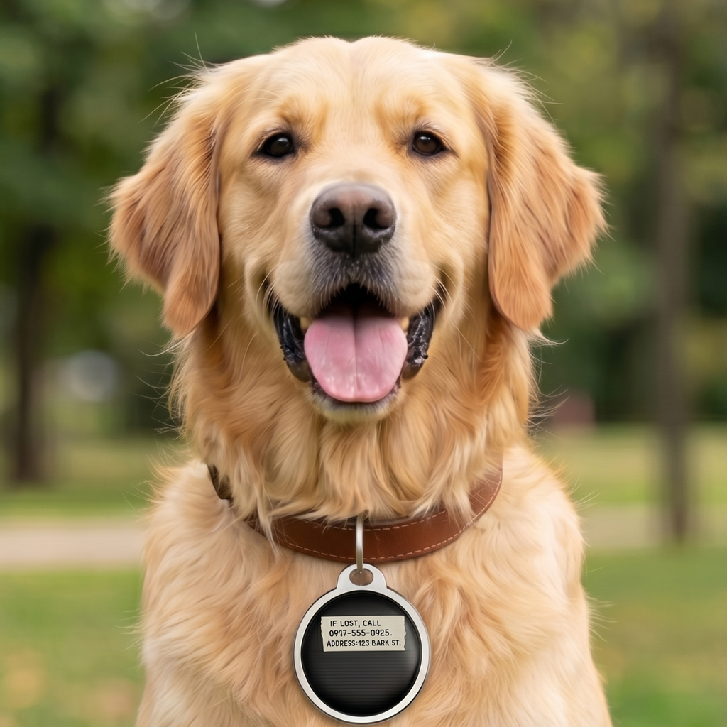 Matera - 1.25" Zero Monthly Fees Dog GPS Tracker With Apple Find My Support