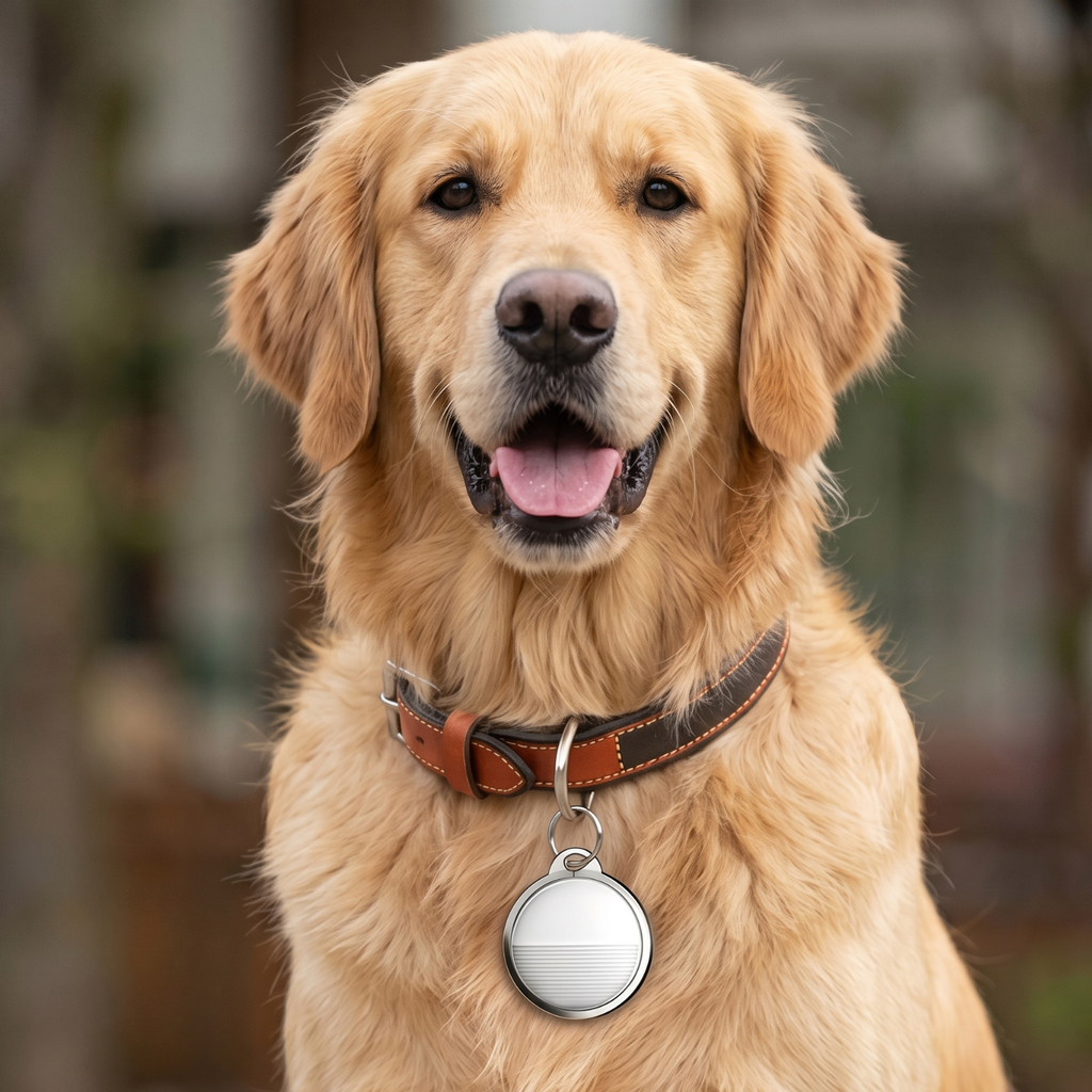 Matera - 1.25" Zero Monthly Fees Dog GPS Tracker With Apple Find My Support