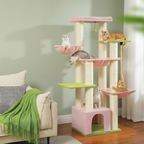 Rome – 70.9" Big Cat Tree for Large Cats with Multi-Level Comfort & Stability