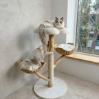 Siena - 43" Modern Cat Furniture Climbing Tree