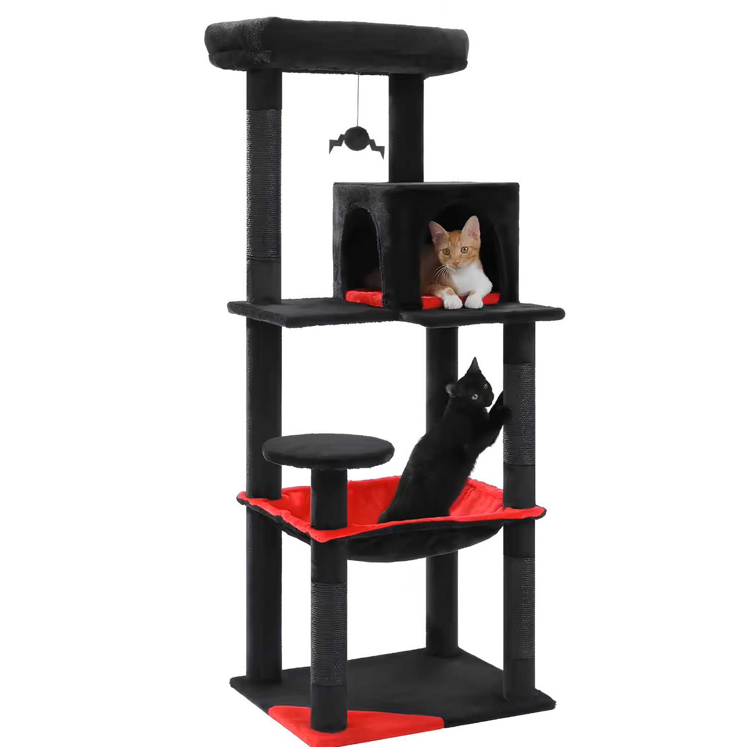 Tuscany - 56.3" 5-Level Cat Tower for Large Cats