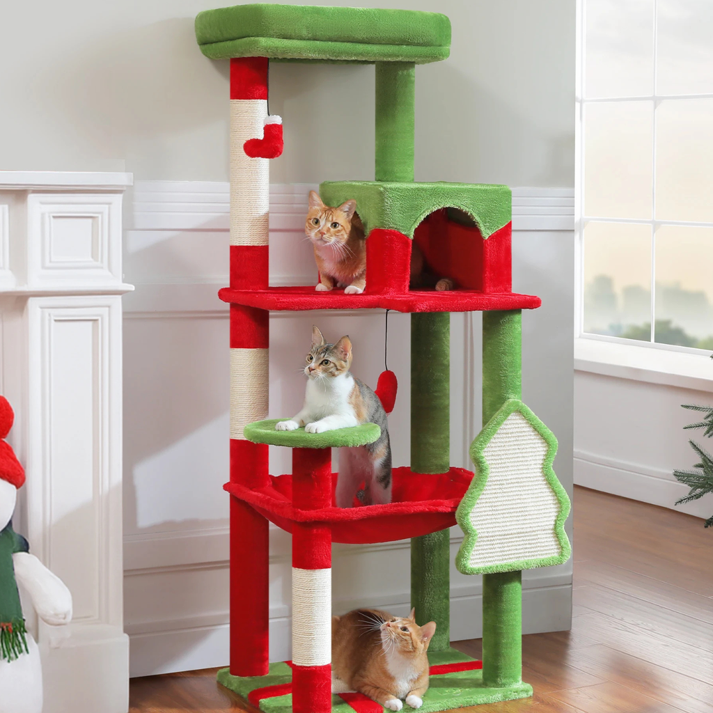Tuscany - 56.3" 5-Level Cat Tower for Large Cats