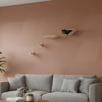Como - Wall-Mounted Cat Shelves Playground