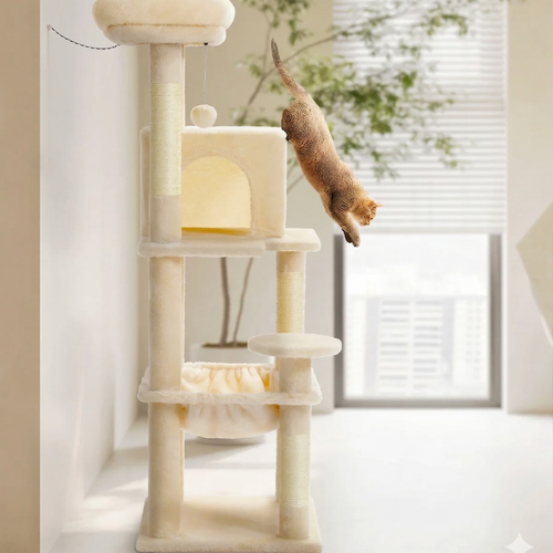 Tuscany - 56.3" 5-Level Cat Tower for Large Cats