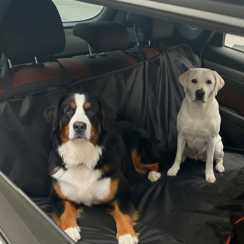 Turin - 54" x 58" Premium Oxford Cloth Dog Car Seat Cover