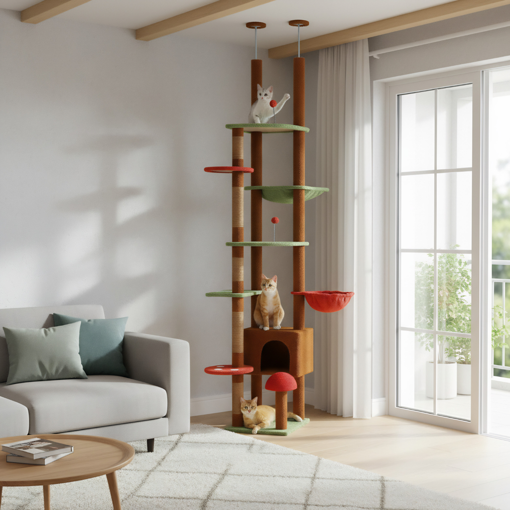 Venice - 100.4" Floor-to-Ceiling Sky Tower